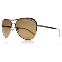 michael kors vivianna i sunglasses pink gold 11072t polariserade 58mm