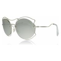 Miu Miu 50SS Sunglasses Silver 1BC2B0 57mm