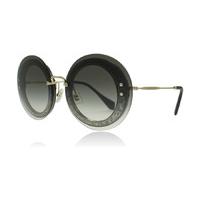 Miu Miu 10RS Sunglasses Transparent Glitter UES0A7 64mm