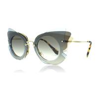 Miu Miu 02SS Sunglasses Azure / Hazelnut VA00A7 63mm
