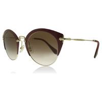 Miu Miu 53RS Sunglasses Amaranth / Pale Gold UA50A6 52mm