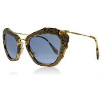 Miu Miu 04QS Sunglasses Gold Marble DHF0A2 55mm