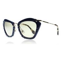 Miu Miu 10Ns Sunglasses Blue / Gold / Tortoise USZ5J2 55mm