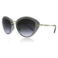 Miu Miu 51RS Sunglasses Mirror Blue UFE2F0 52mm