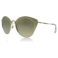 Miu Miu 53RS Sunglasses Sand Pale Gold VAF1C0 52mm