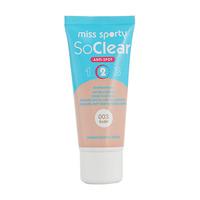 miss sporty soclear anti spot foundation 30ml