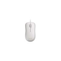 Microsoft 4YH-00008 Mouse - Optical - Cable - 3 Button(s) - White