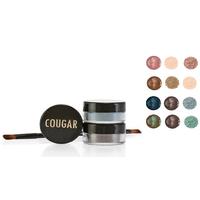 Mineral Eyeshadow Trio and Brush Kit - 4 Colours