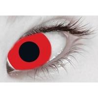 Mini Sclera Red 1 Month Coloured Contact Lenses (MesmerEyez)