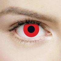 Mini Sclera Red 1 Day Halloween Coloured Contact Lenses (MesmerEyez XtremeEyez)
