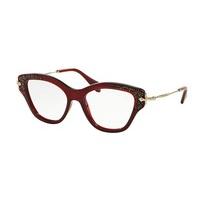 miu miu eyeglasses mu07ov tkw1o1