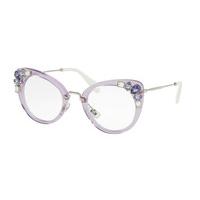 miu miu eyeglasses mu05pv u691o1