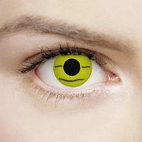 mini sclera yello stitches 1 day halloween coloured contact lenses mes ...