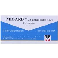 Migard (Frovatriptan 2.5mg) 2.5mg Tablets