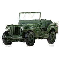 Military Vehicle Toys Car Toys 1:18 Metal ABS Plastic Green Model Building Toy