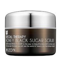 mizon honey black sugar scrub 90g