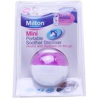 milton purple mini portable soother steriliser