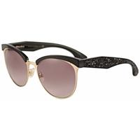 Miu Miu MU54QS 1AB3E2 Black/Gold/Crystals