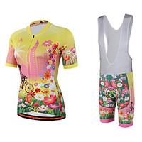 miloto cycling jersey with bib shorts womens short sleeve bike bib sho ...