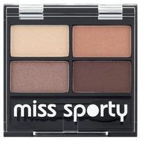 Miss Sporty Studio Colour Quattro Eyeshadow Smoky Brown Eyes, Brown