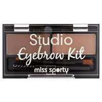 Miss Sporty - Studio Eyebrow Kit Medium Brown, Brown