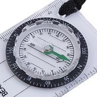 mini baseplate compass map scale ruler outdoor camping hiking cycling  ...