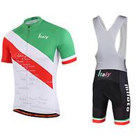 miloto cycling jersey with bib shorts mens short sleeve bike bib short ...