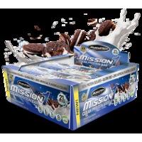 Mission 1 Bar 12 Bars Cookies and Cream Dated