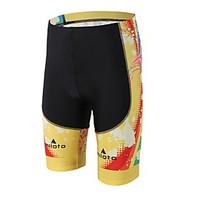 Miloto Cycling Padded Shorts Unisex Bike Padded Shorts/Chamois Compression 3D Pad Reduces Chafing Spandex LYCRA Cycling/BikeSpring