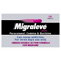 Migraleve Pink 12 Tablets