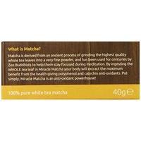 miracle matcha 40g white tea