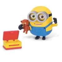 minions deluxe action figure bob with teddy bear