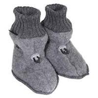 Mikk-line - Wool Baby Shoe - Grey (9815-916) /childrens Shoes /16/17/grey