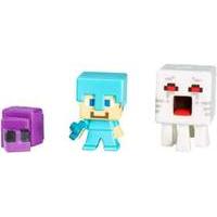 Minecraft Series 3 Minifigure 3 Pack - Ghast Diamond Steve and Slug