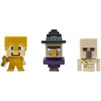 Minecraft Witch/Steve and Iron Golem (Pack of 3)