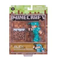 Minecraft Alex with Diamond Armour Figure