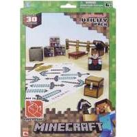 minecraft paper craft overworld 30 piece set utility pack