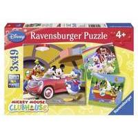 mickey mouse clubhouse 3x49 pieces