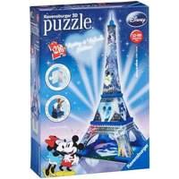Mickey and Minnie Eiffel Tower Building 3D Puzzle 216pc