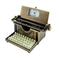 Miniature Typewriter Clock