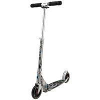 micro speed folding commuter scooter silver