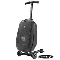 micro 3 in 1 luggage scooter black