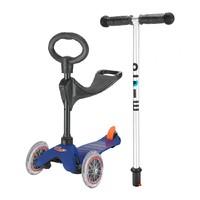 mini micro 3 in 1 ride on scooter blue