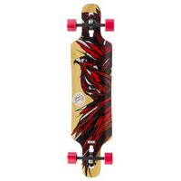 mindless falcon ii x kook talisman complete longboard red