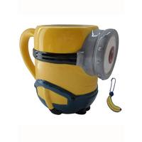 minions stuart 3d mug with banana scented charm