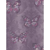 midsummer butterfly wallpaper plum 661205