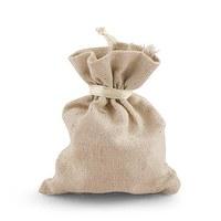 mini cotton linen drawstring bags plain