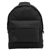 mi pac jersey rope backpack black