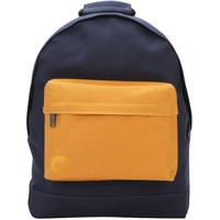 Mi-Pac Canvas Tonal Backpack - Navy/Yellow