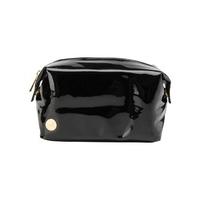 mi pac patent wash bag black